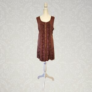 Zury, M\L | Flowy Boho Embroidered Dress Waist Tie